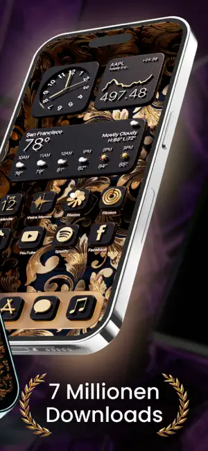 ThemeMe・Widgets & Hintergründe iPhone screenshot 2