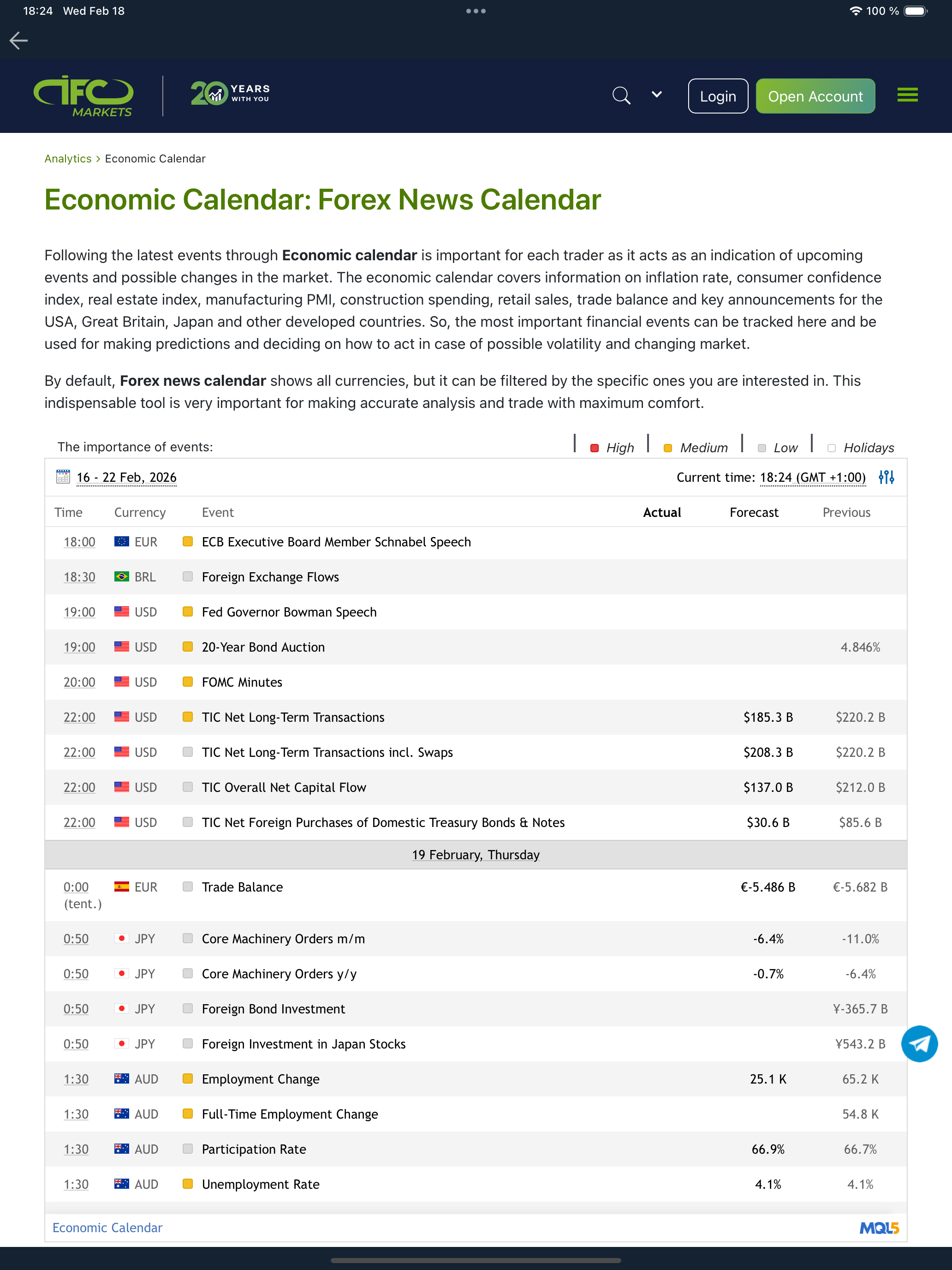 NetTradeX: IFC Markets Ltd App screenshot 16