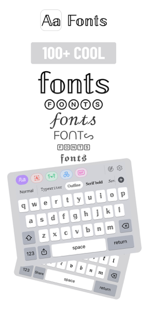 ‎Fonts - AI Stickers Screenshot