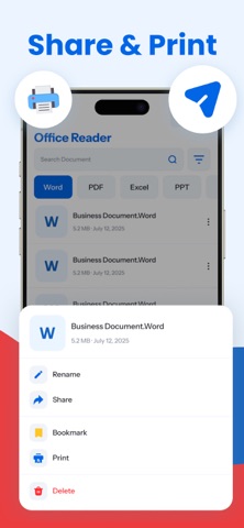 All Document Reader: PDF,Excel Screenshot 7 of 10