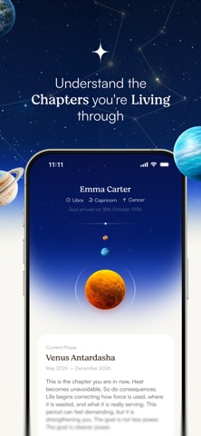 Anantya: Vedic Birth Chart iPhone screenshot