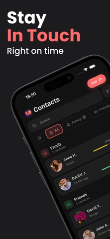 Orbit: Stay in Touch Reminders screenshot
