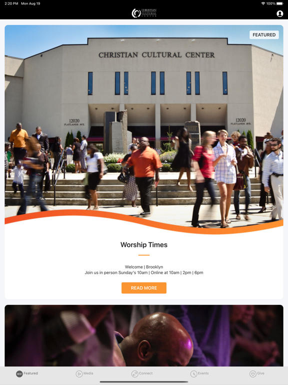 CCCINFOORG iPad screenshot 1 - Lifestyle app