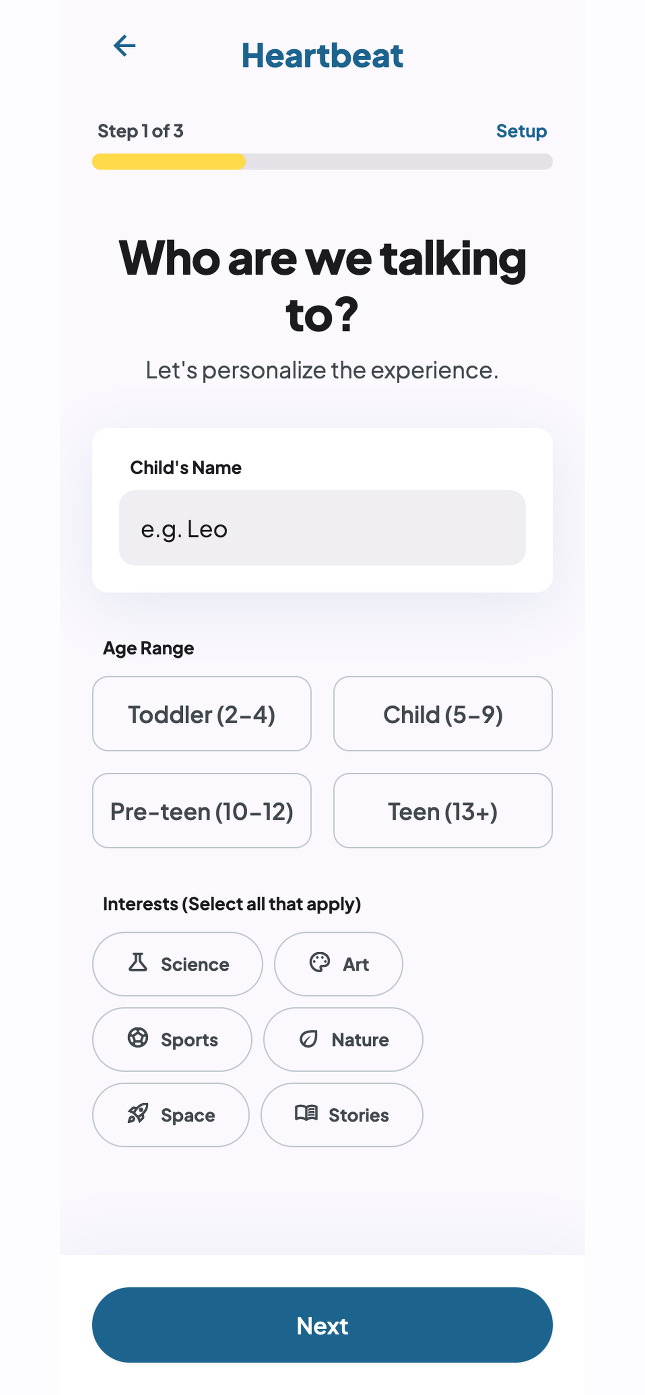 TinyTalks:Family Talk Starters
