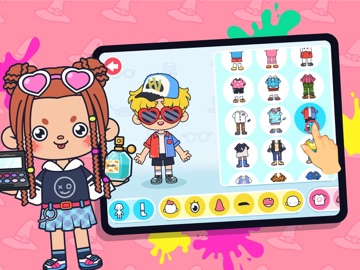Terra World: Avatar Maker Life iPad screenshot