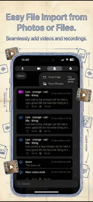 Live Transcribe Recorder screenshot 4