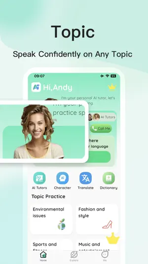 AITalk-AI Language Tutor screenshot 2