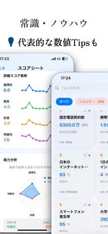 フェルミ推定問題練習 – 思考力を鍛える就活対策トレーニング screenshot