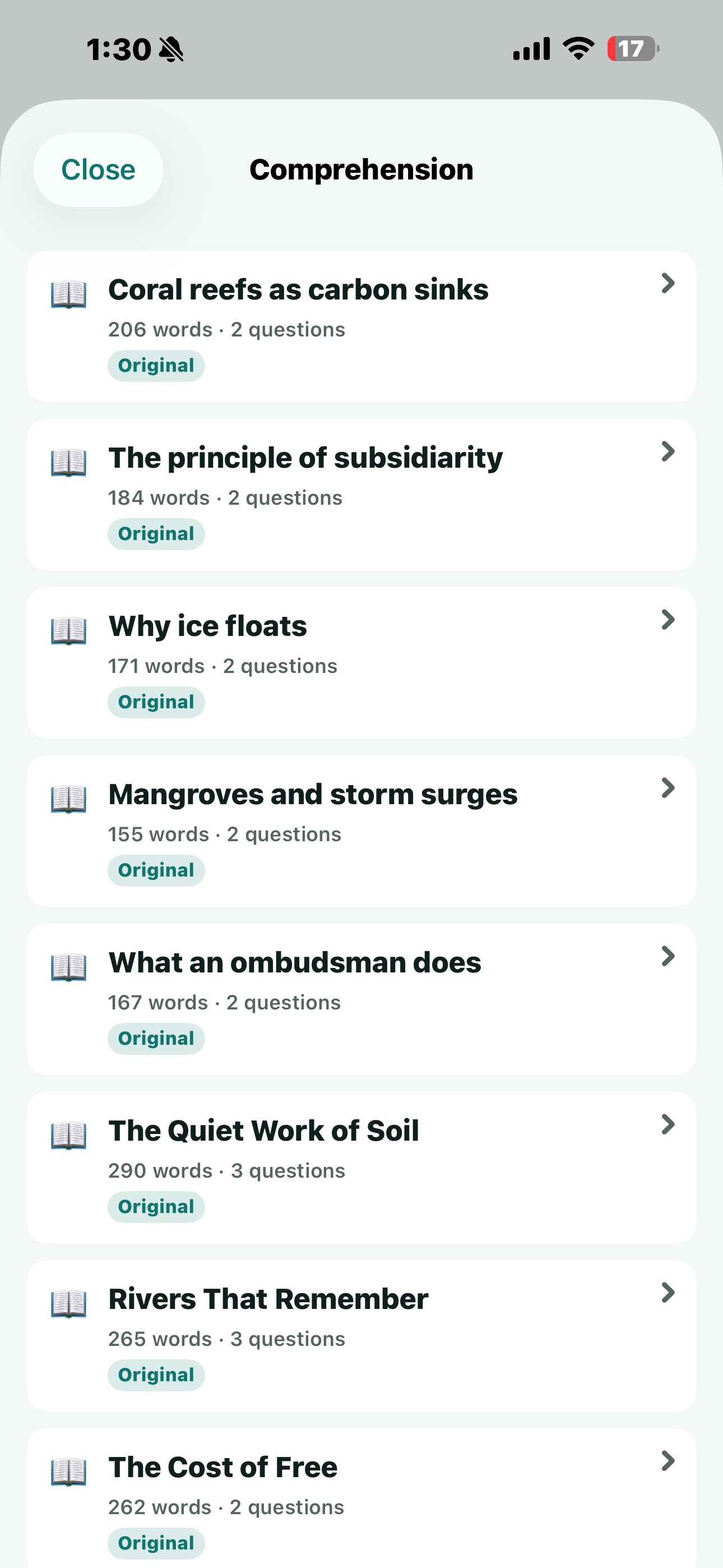 UPSC CSAT Prelims II Quiz screenshot 9