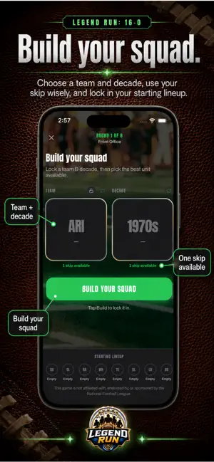 Legend Run: Gridiron Games screenshot 2