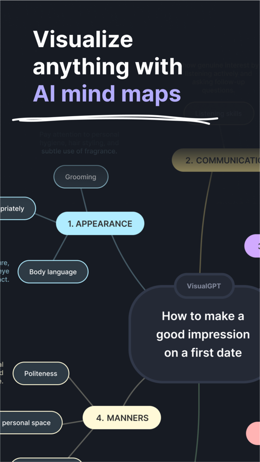 #1. VisualMind: AI MindMap/Chatbot (iOS) By: Asana Rebel GmbH