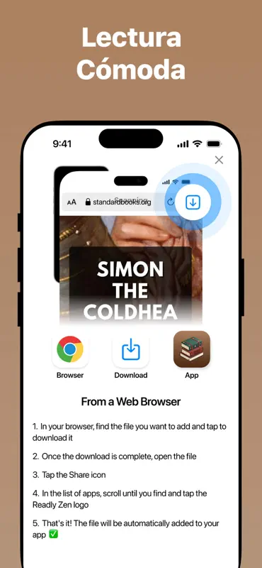 Lector y Visor de ePub screenshot 7 of 7