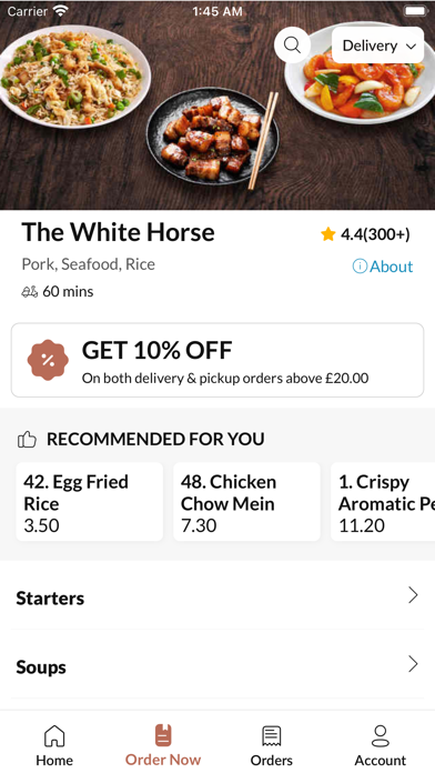The White Horse. Screenshot