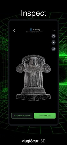 MagiScan - AI 3D Scanner app iPhone screenshot