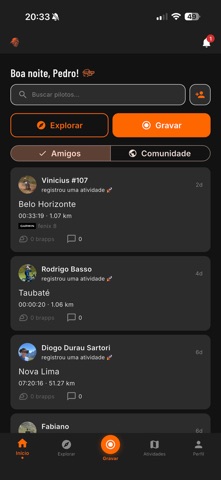 BRAPP - Trilhas de Moto c/ GPS iPhone screenshot 2