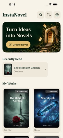 InstaNovel Screenshot 1 of 1