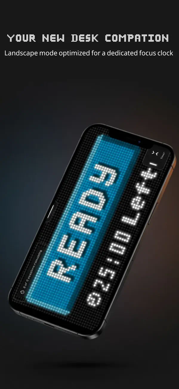 Screenshot #2 pour Pixel Focus – Retro LED Timer