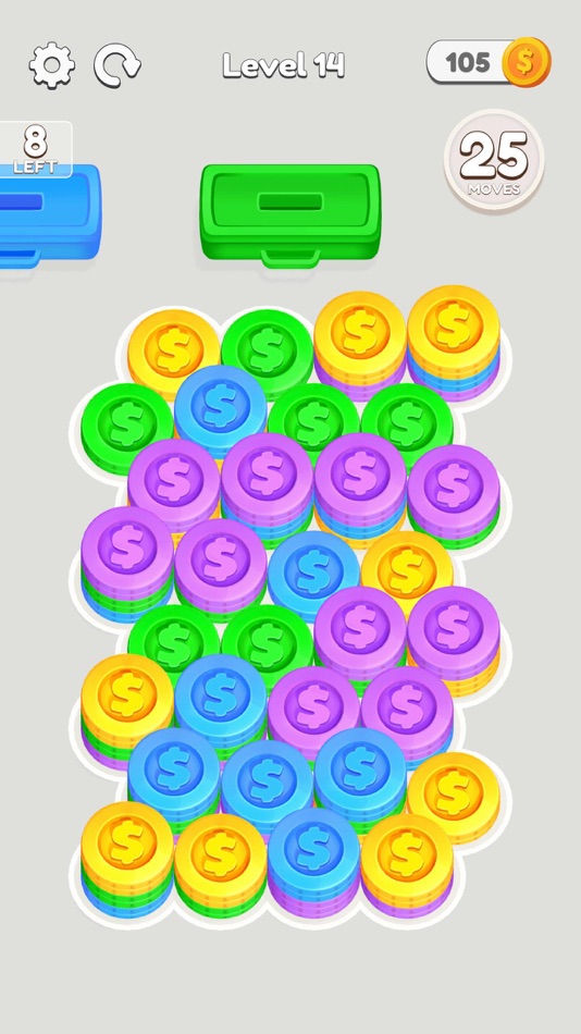 #5. Coin Pile Stack (iOS) 来自: Can Hulagu