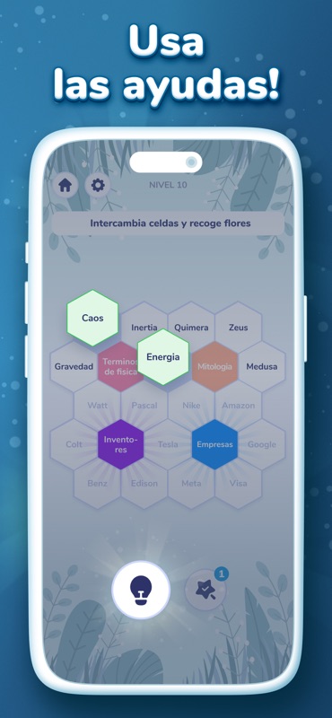 Hexa Words: Juegos de palabras screenshot 5