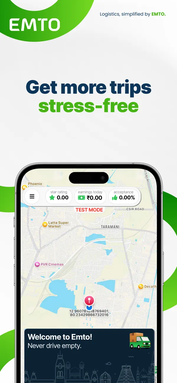 Screenshot #1 pour Emto Driver