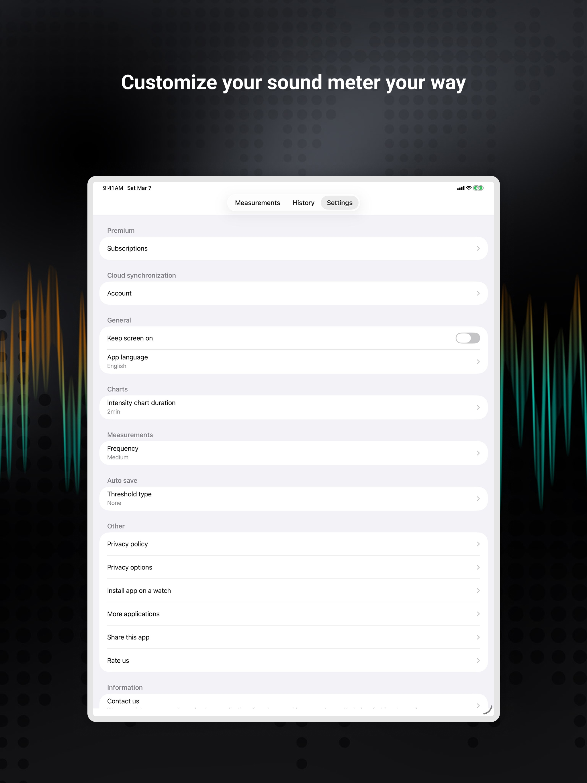 Decibel Meter - Sound Meter