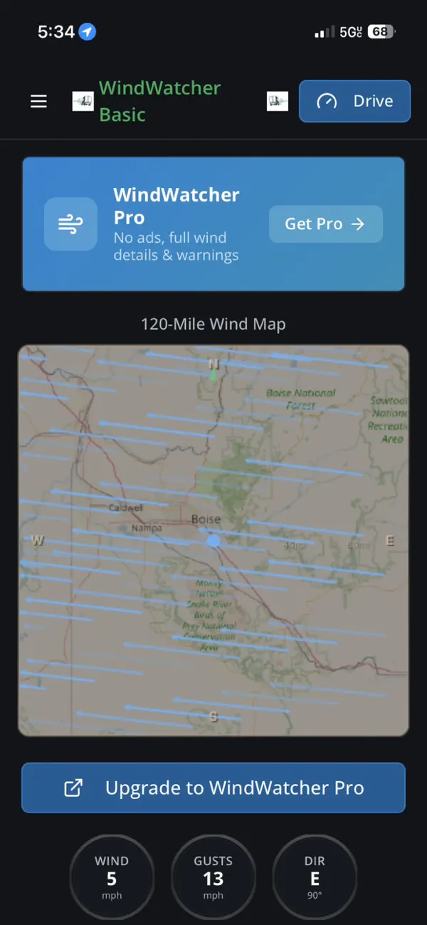 #4. WindWatcher Basic (iOS) De: Paul Curtis
