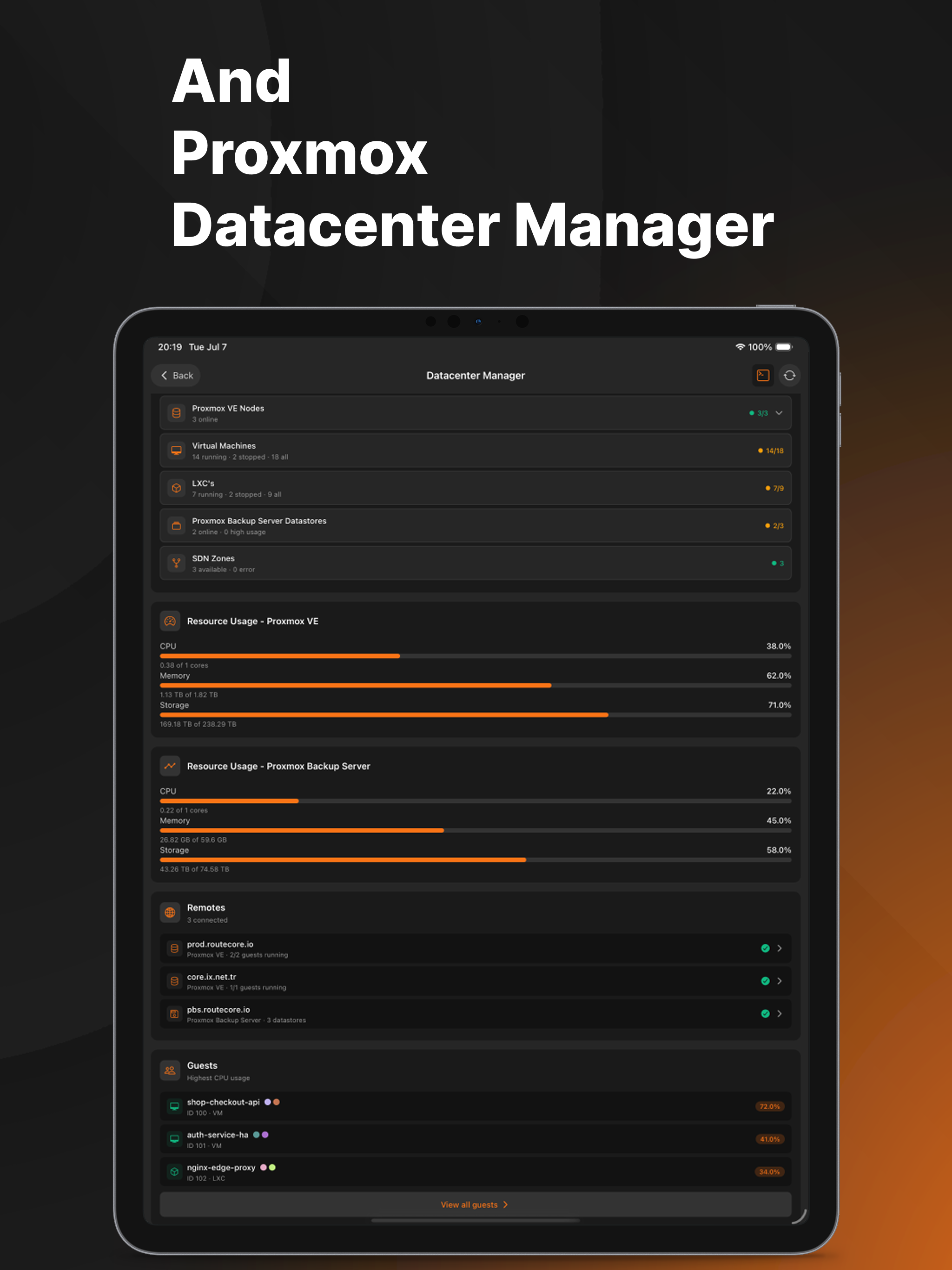 ProxMan screenshot 8