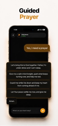 AskJesus - Bible Chat Screenshot 2 of 10