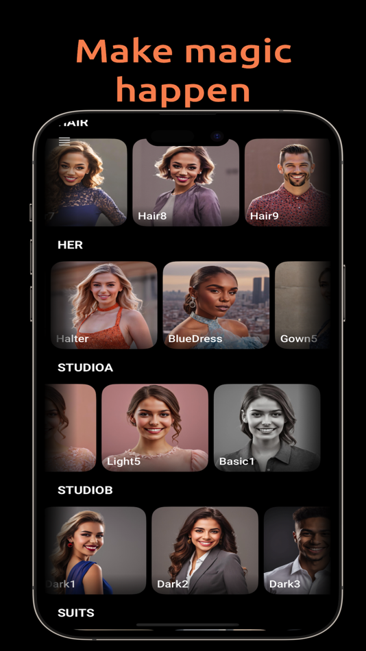 #8. AI Headshot Generator GenAI (iOS) Podle: The Anode Group