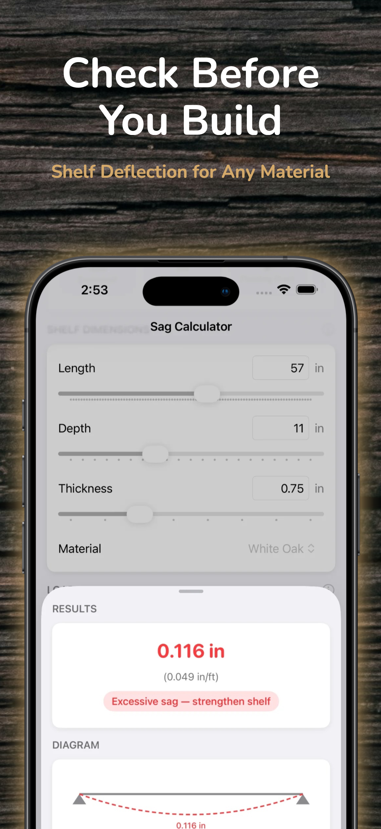 Wood Calc: Shop Calculator