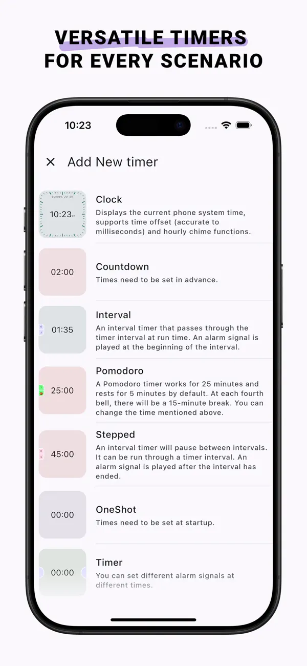 #5. Multitimer - speak timer (iOS) Ved: 君 刘