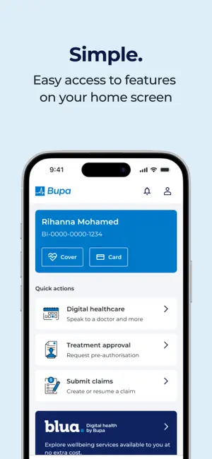 MembersWorld by Bupa Global iPhone screenshot 3