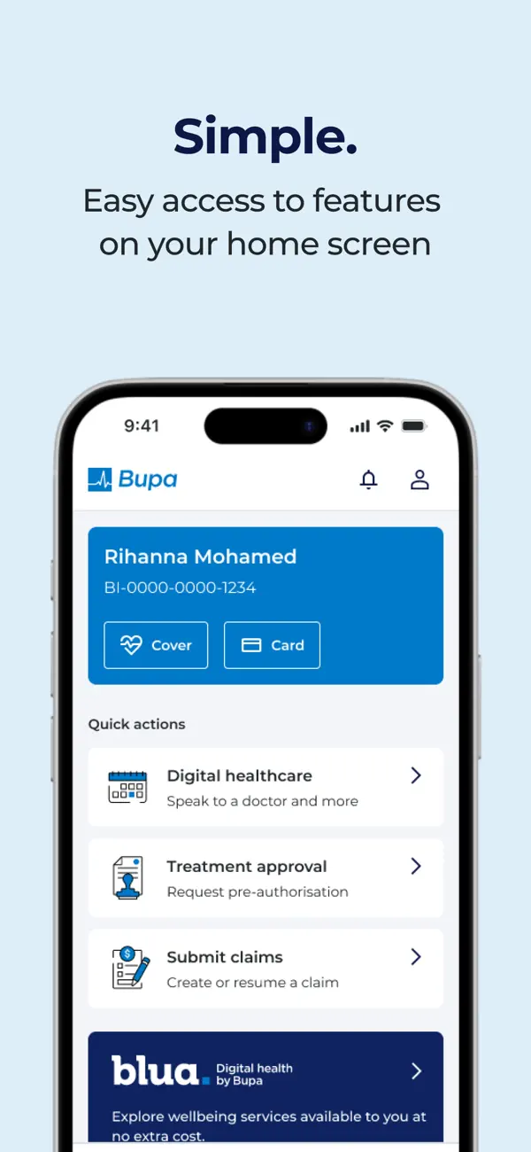 Screenshot #3 pour MembersWorld by Bupa Global