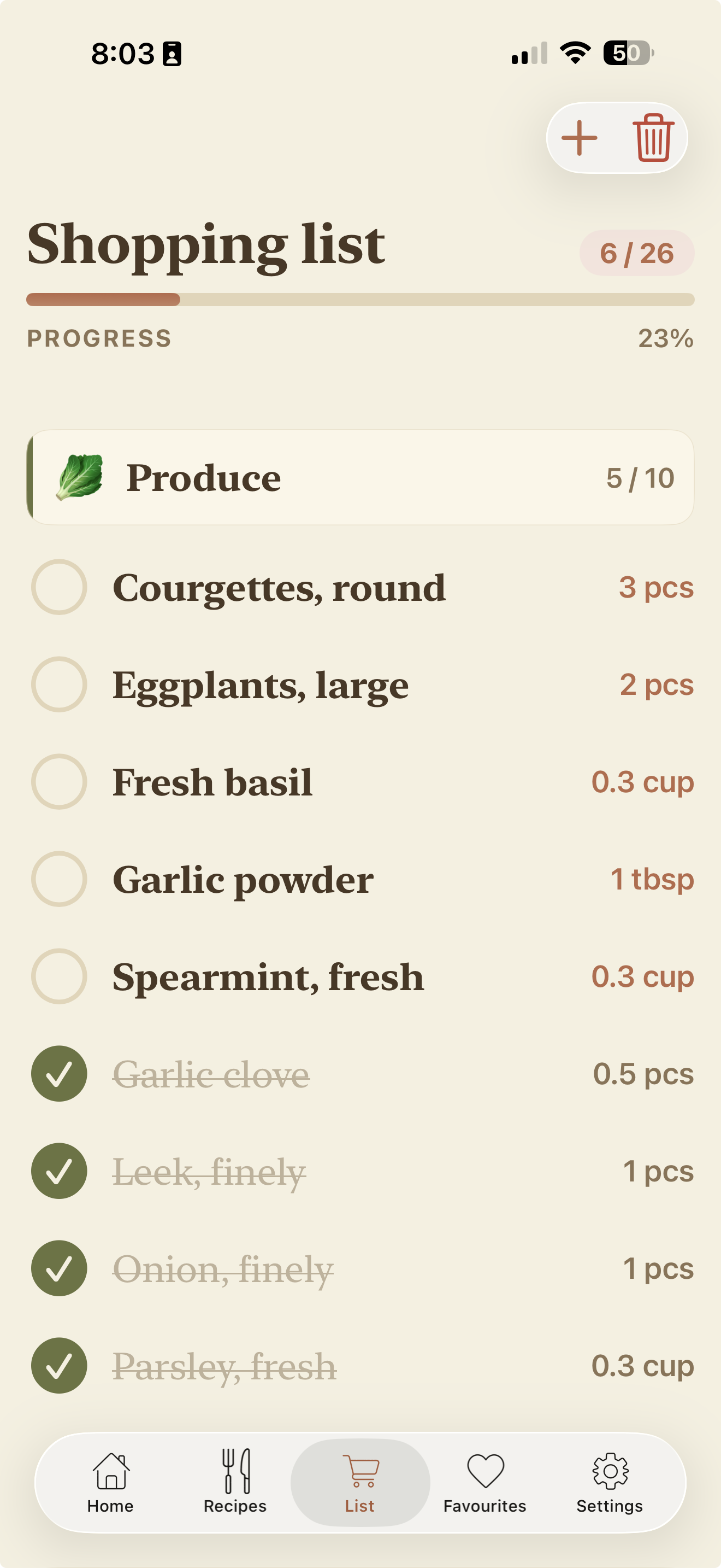 HealthBites: Mediterranean screenshot 8
