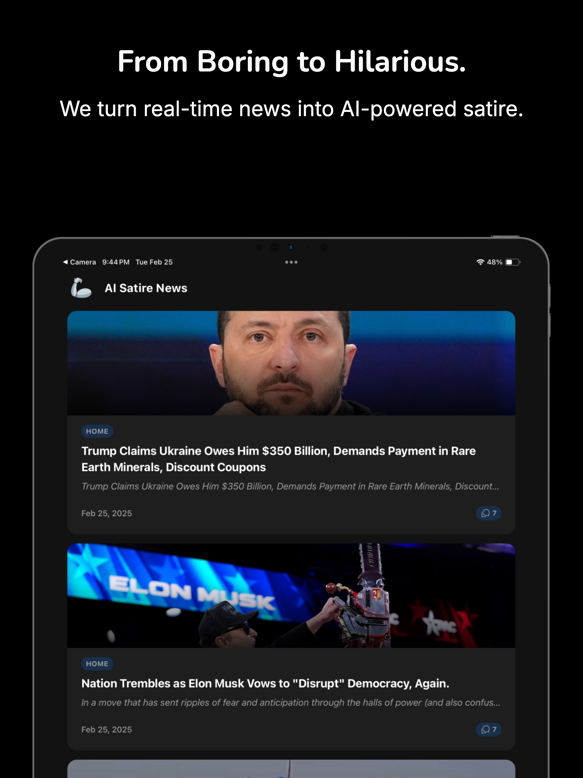 AI Satire News