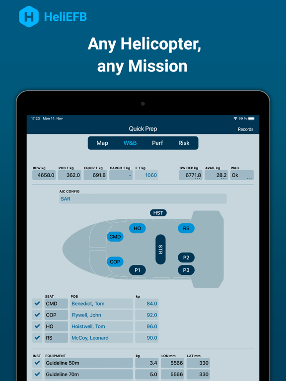 Screenshot #5 pour HeliEFB