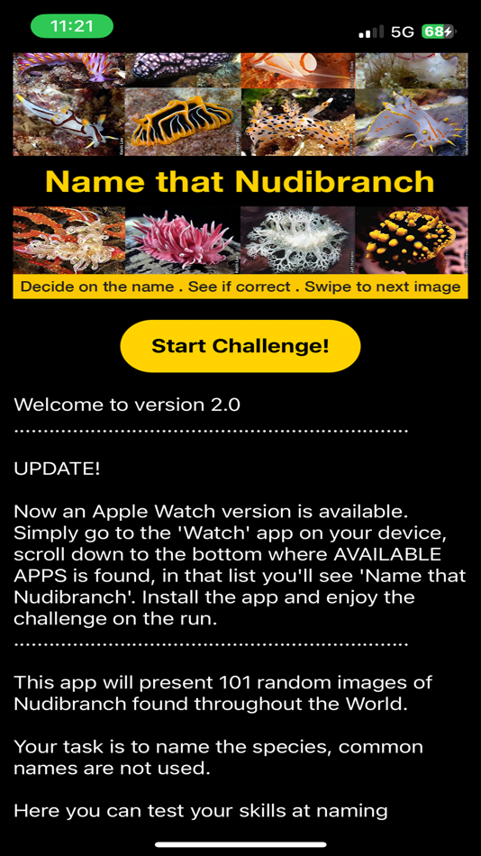 #2. Name that Nudibranch (iOS) By: Gary Cobb