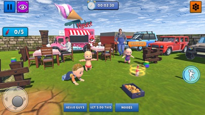Naughty Baby Walker Simulator Screenshot
