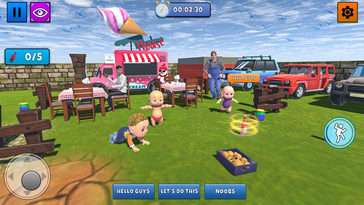 Naughty Baby Walker Simulator screenshot-4