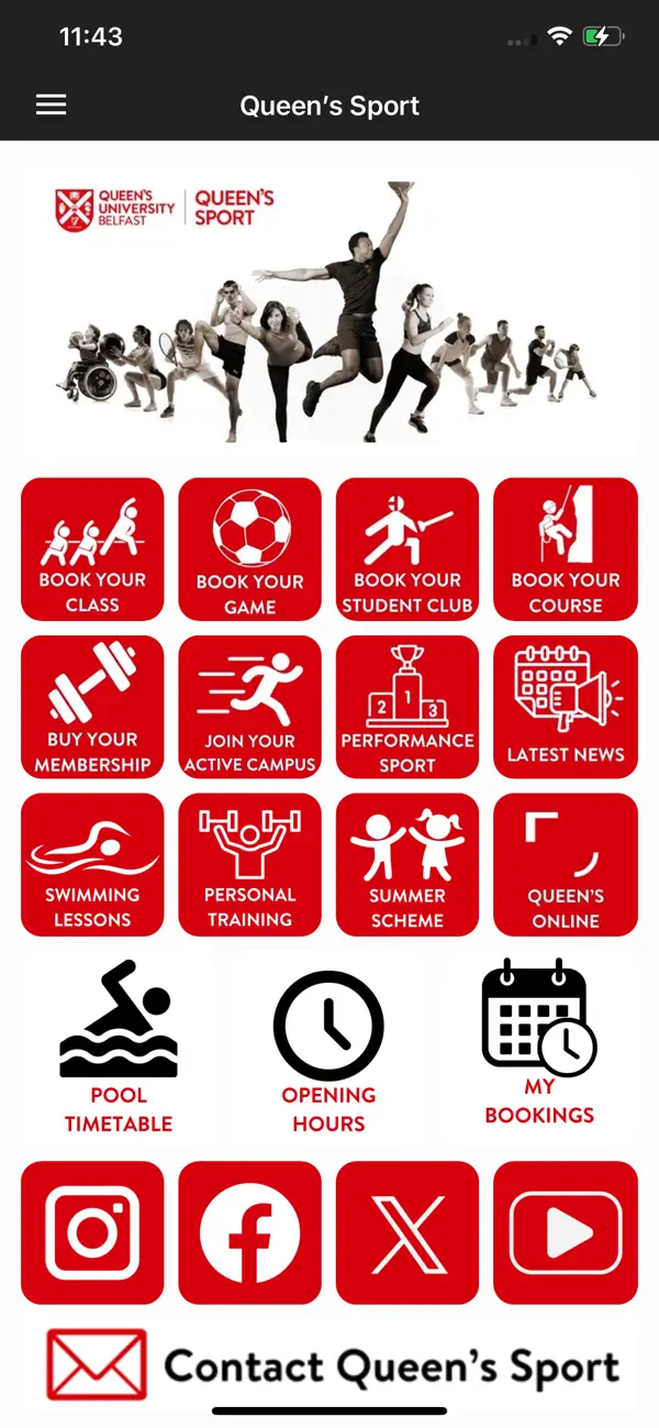 Screenshot #1 pour Queen's Sport