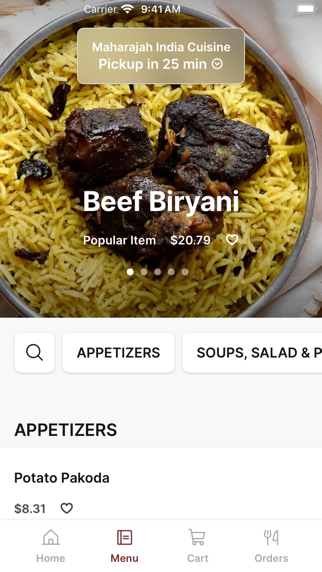 App screenshot
