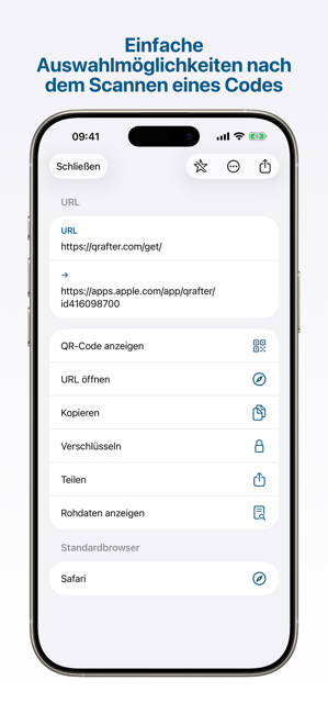 Qrafter: QR Code Scanner Screenshot