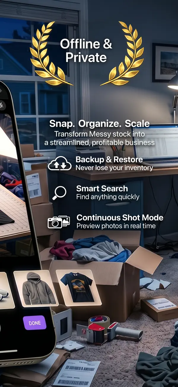 #2. CaptureMyItems (iOS) Ved: Jason Acebron