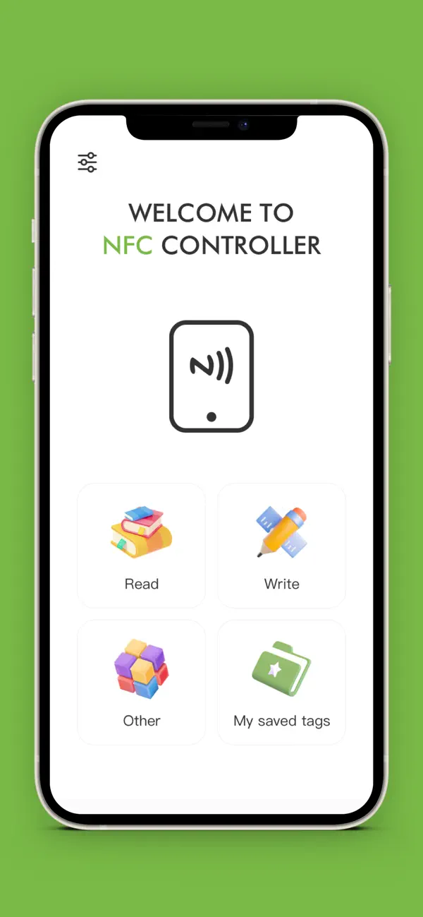 #1. NFC Controller - Read & Write (iOS) Podle: Ninesharp Technology Co., Ltd