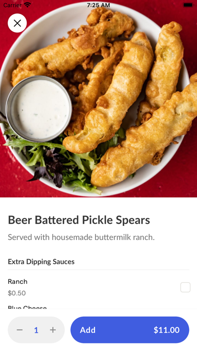 Sesame Burgers And Beer iPhone screenshot 4 - Food & Drink app