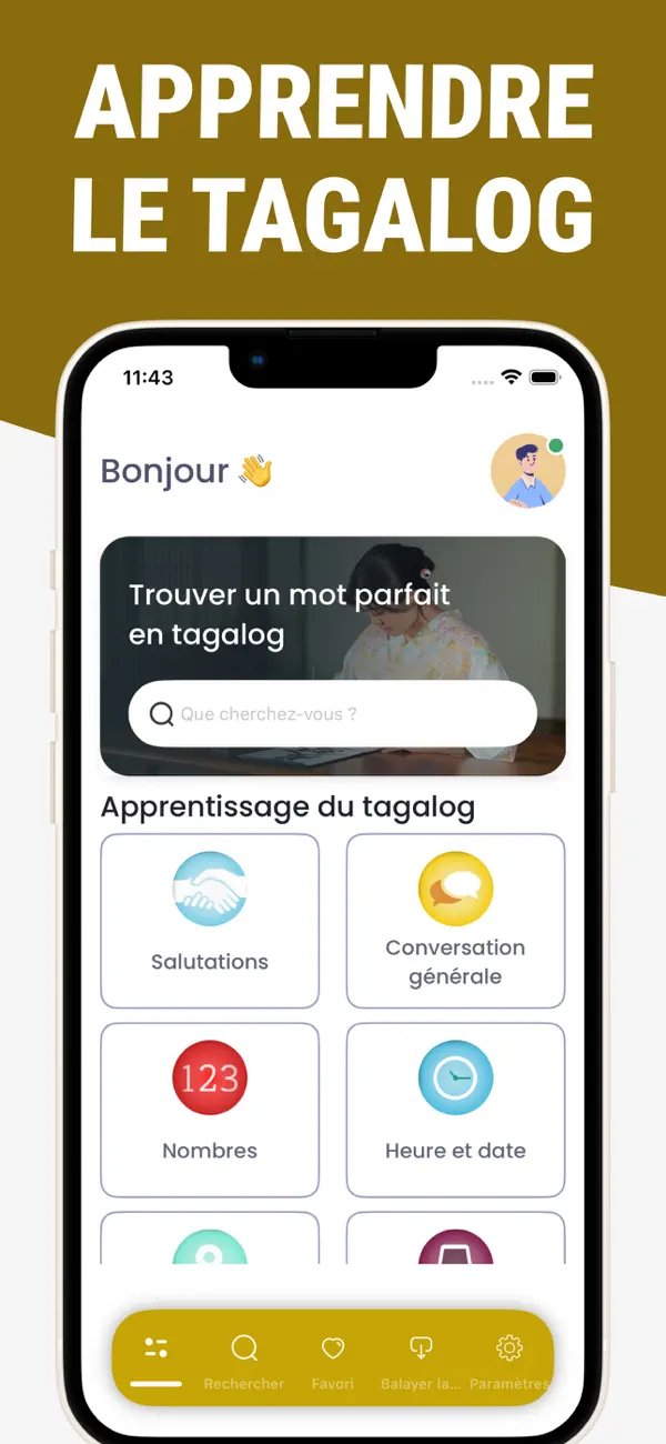 Screenshot #1 pour Apprendre le Filipino