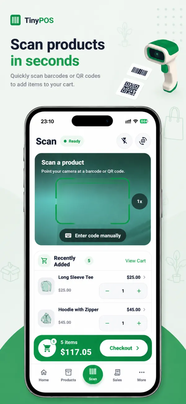 Screenshot #3 pour TinyPOS: Mobile POS