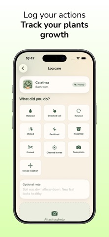 Stillgreen - Plant Care iPhone screenshot