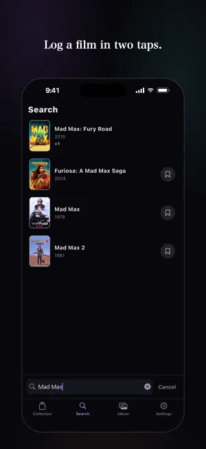 Foilm - Movie Tracker & Diary screenshot 3