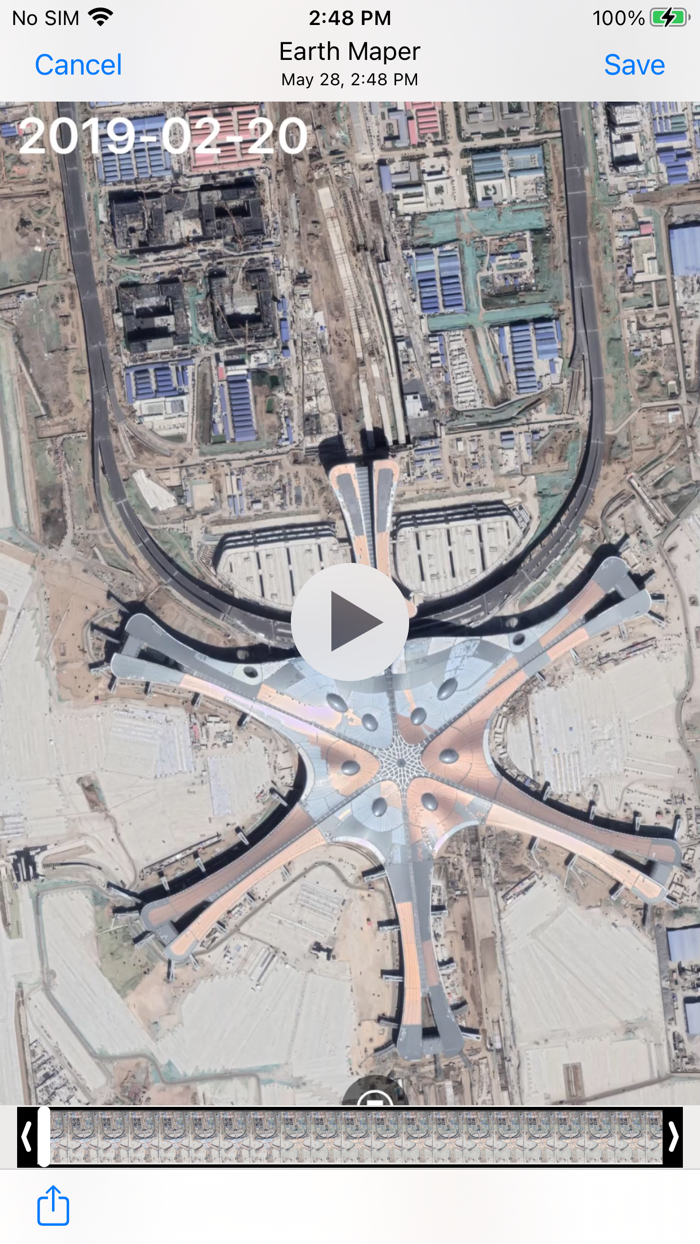 Earth Timelapse - Street maps